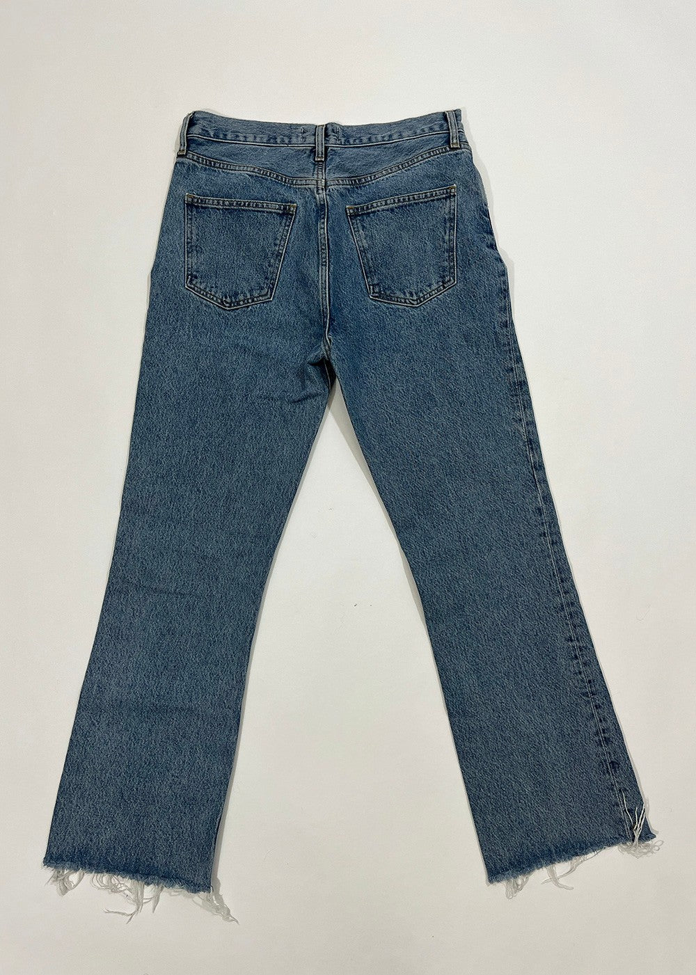 Mid Rise Relaxed Boot Jean / Size 28