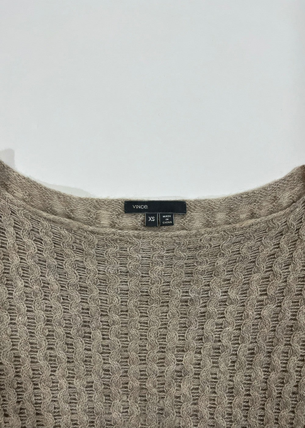 Woven Knit Sweater / Size XS