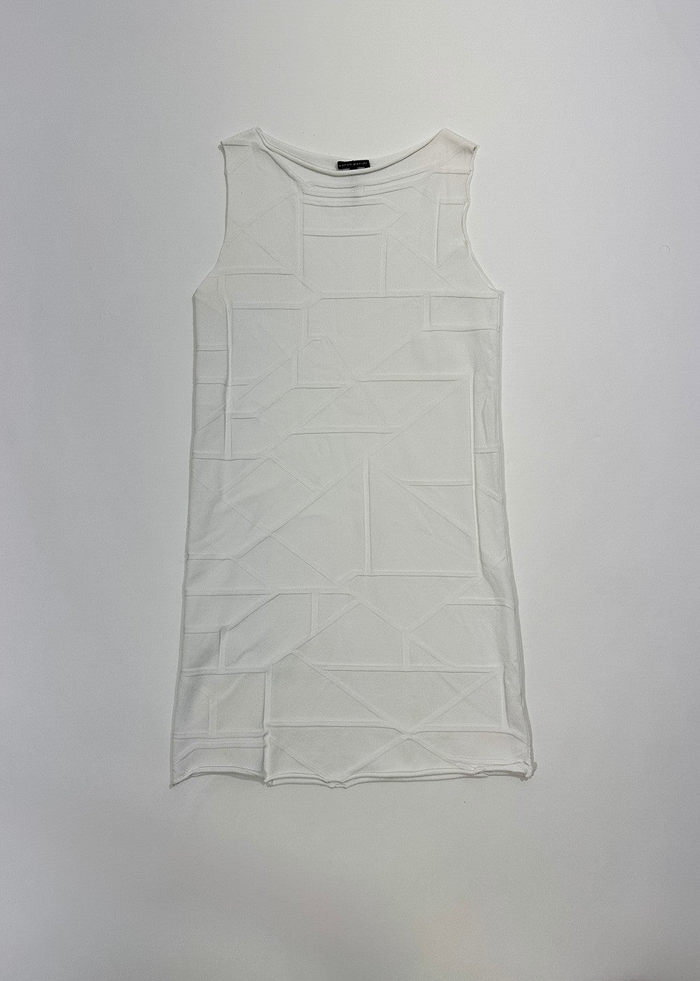 Tonal Geometric Shift Dress / One Size