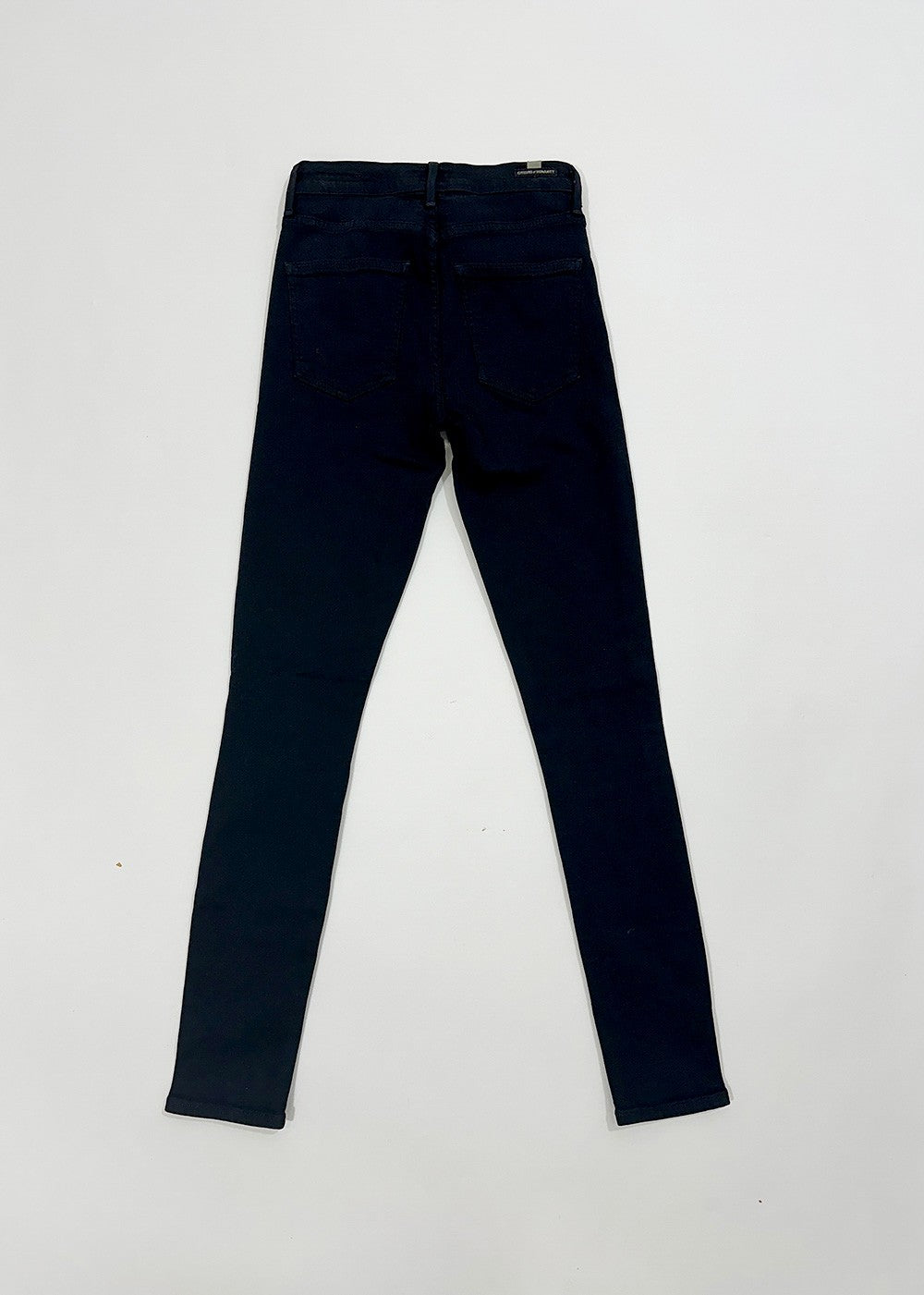 'Rocket' High Rise Skinny Black Jeans / Size 26