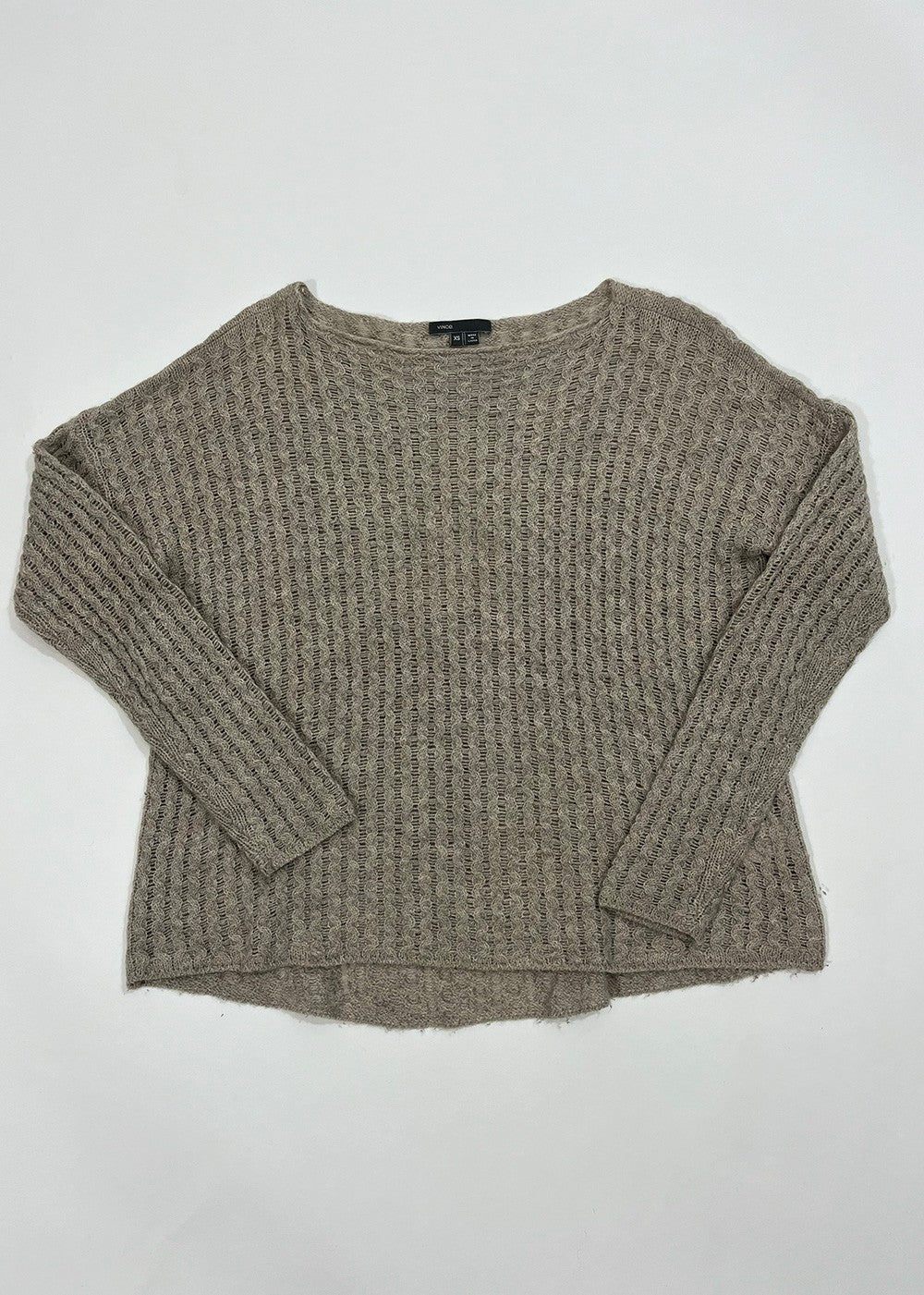 Woven Knit Sweater / Size XS