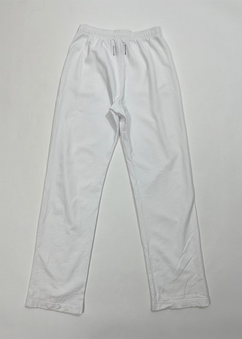 Midweight Straight Leg Sweatpant White / Size S