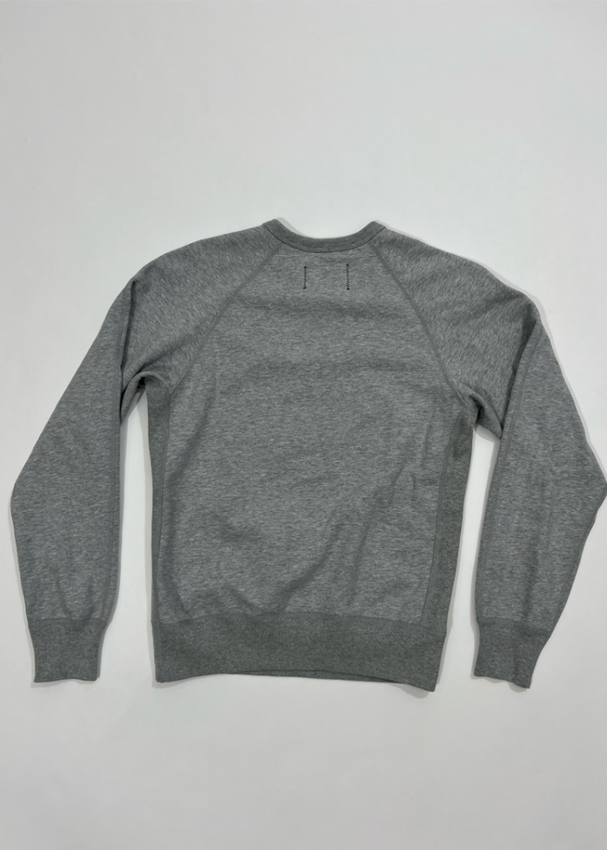 Midweight Terry Crewneck Sweatshirt Heather Grey / Size XS