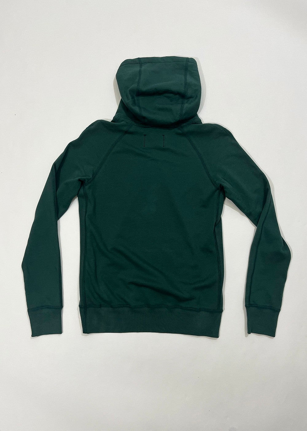 Forest Green Lightweight Slim Pullover Hoodie / Size S