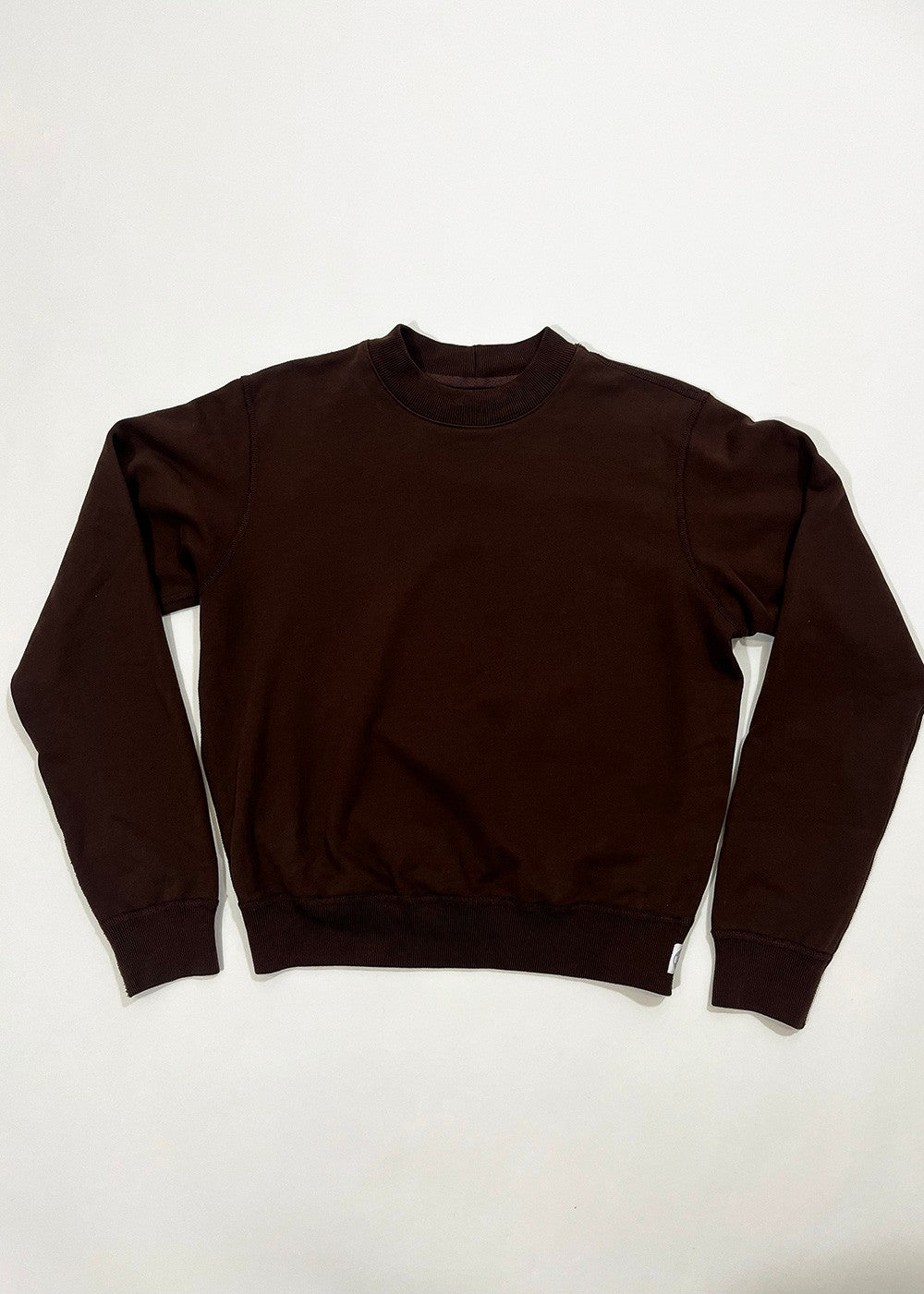 Brown Crewneck Boxy Sweatshirt / Size S