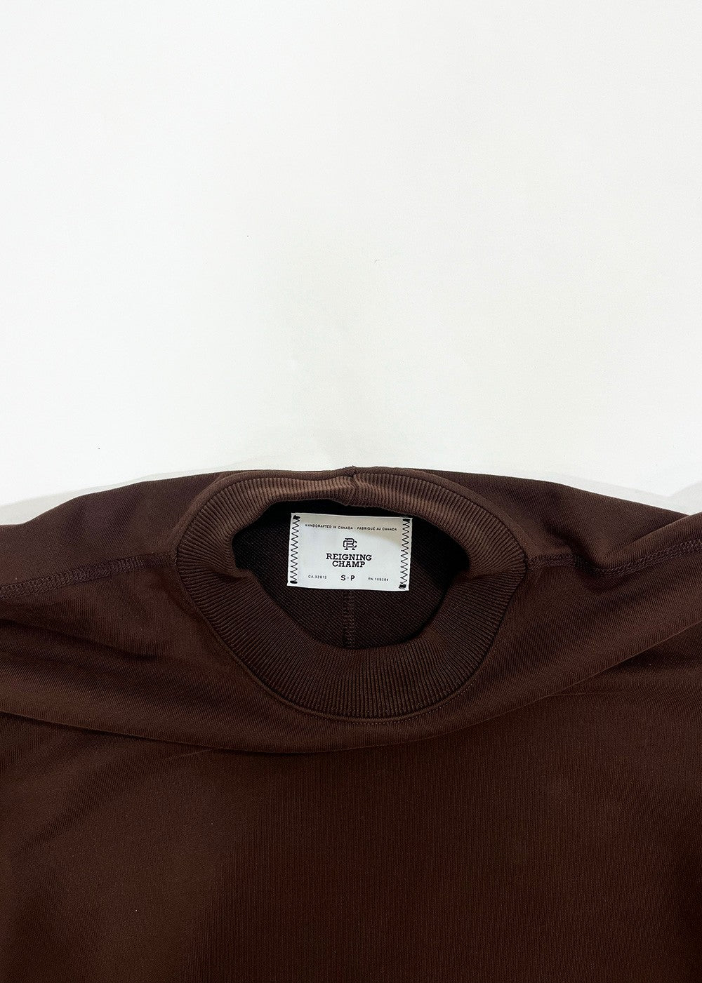 Brown Crewneck Boxy Sweatshirt / Size S