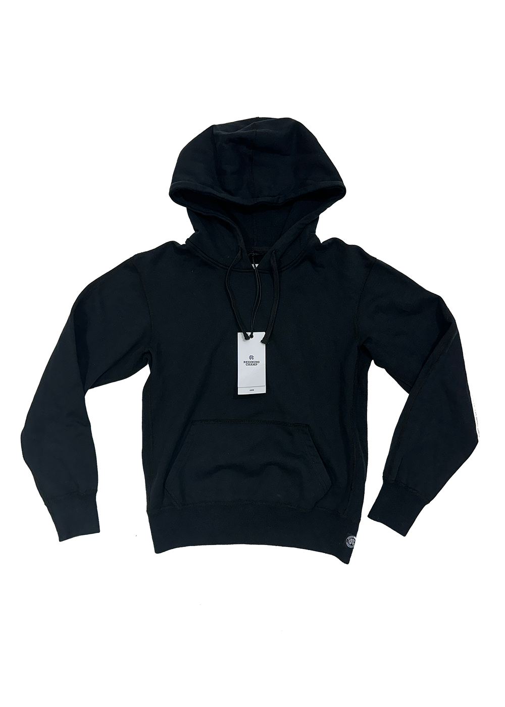 Midweight Terry Pullover Hoodie Black / Size XS