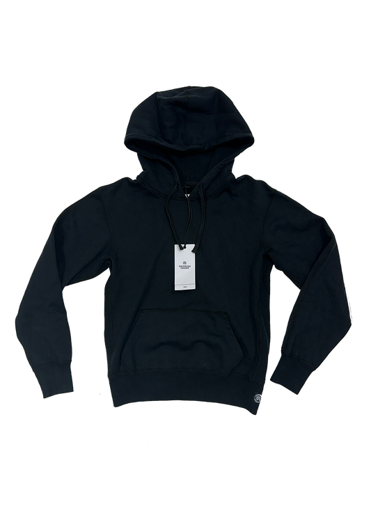 Midweight Terry Pullover Hoodie Black / Size XS