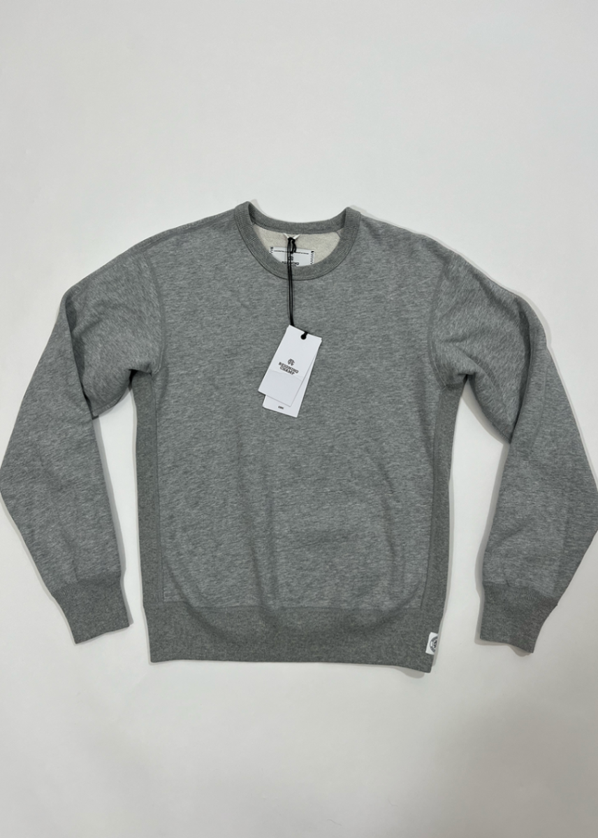 Midweight Terry Crewneck Sweatshirt Heather Grey / Size XS