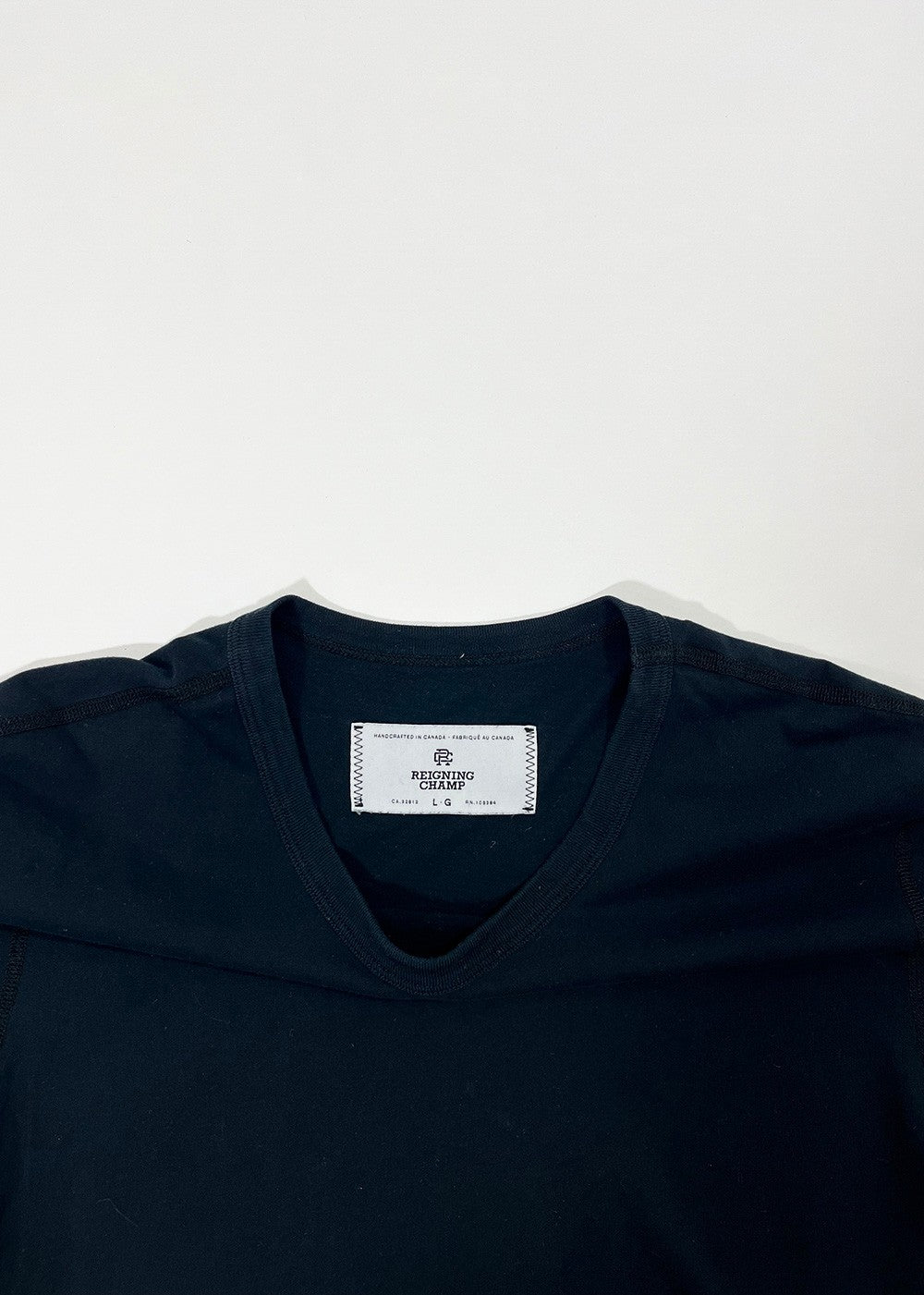 Lightweight Black T-Shirt / Size L