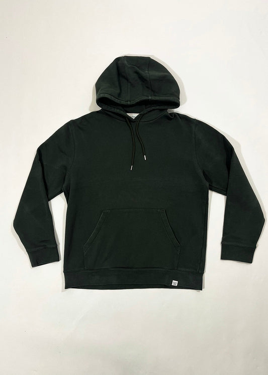 Green 'Vagn' Classic Hoodie / Size L