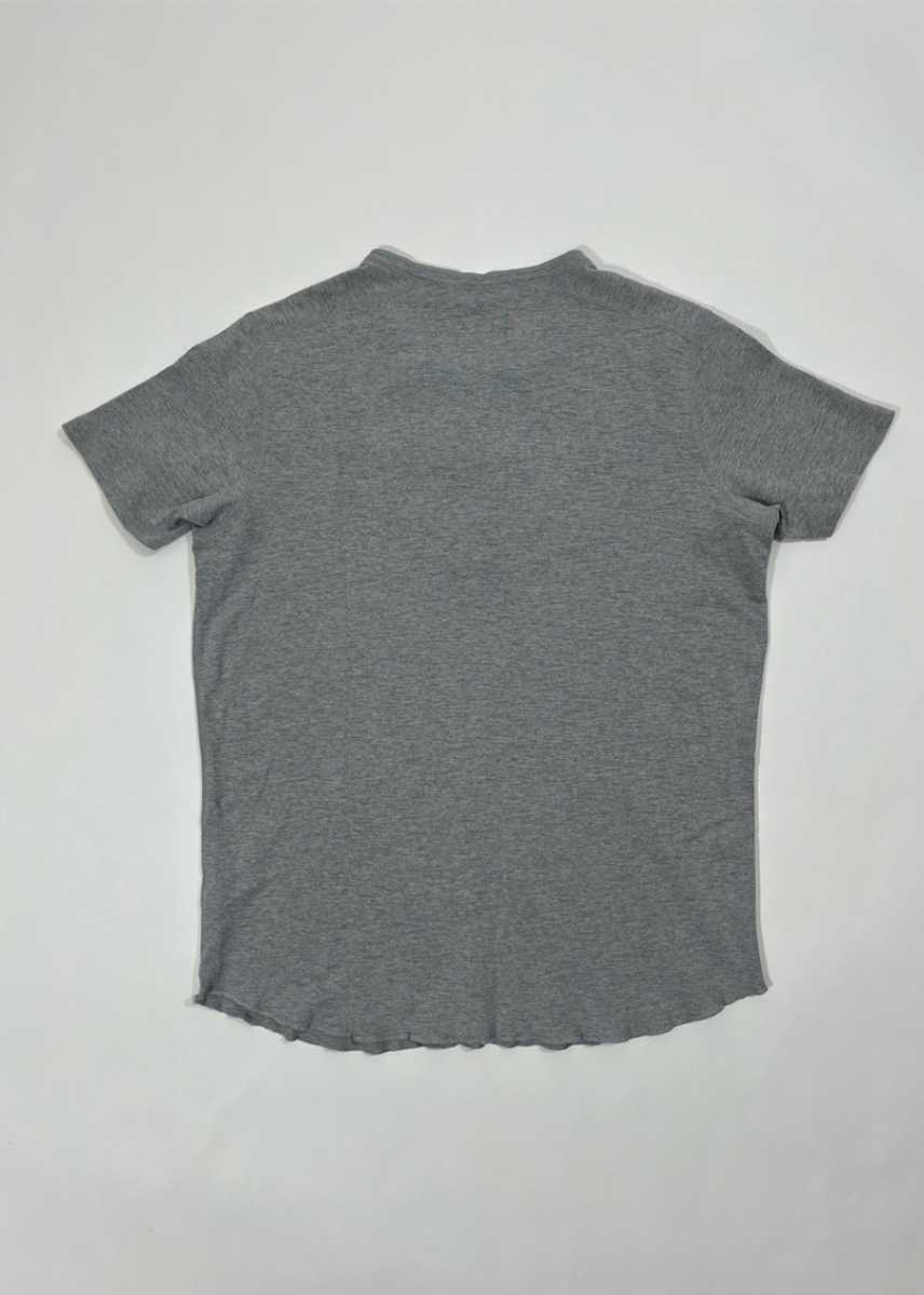 Slub Henley T-Shirt / Size L