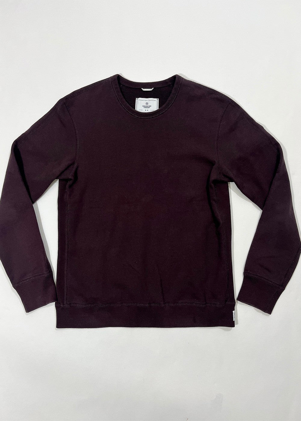 Burgundy Crewneck Sweatshirt / Size M