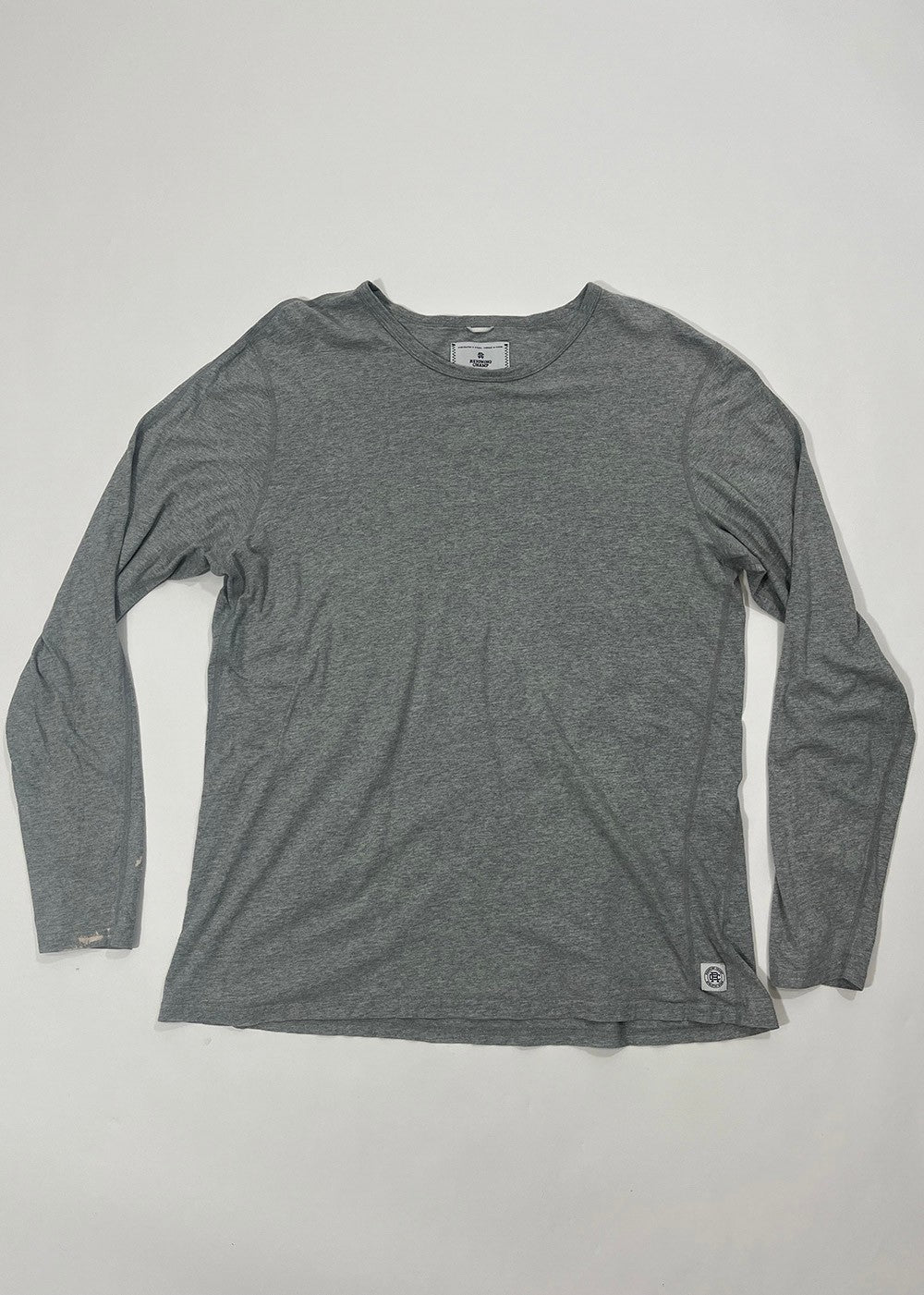 Long Sleeve Grey T-Shirt / Size XL