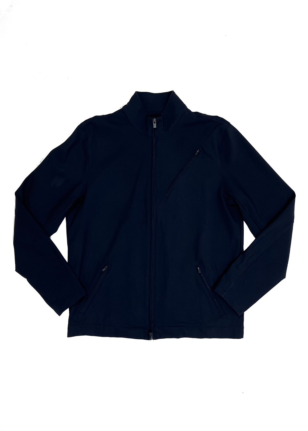 Stretch Track Jacket Navy Blue / Size L