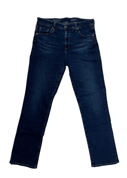 Mari High-Rise Slim Straight Jean / Size 31