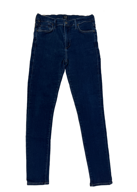 Rocket High Rise Skinny Jean Dark Blue / Size 29