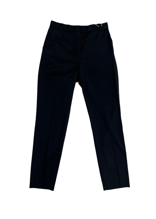 Black Slim Trousers / Size 36