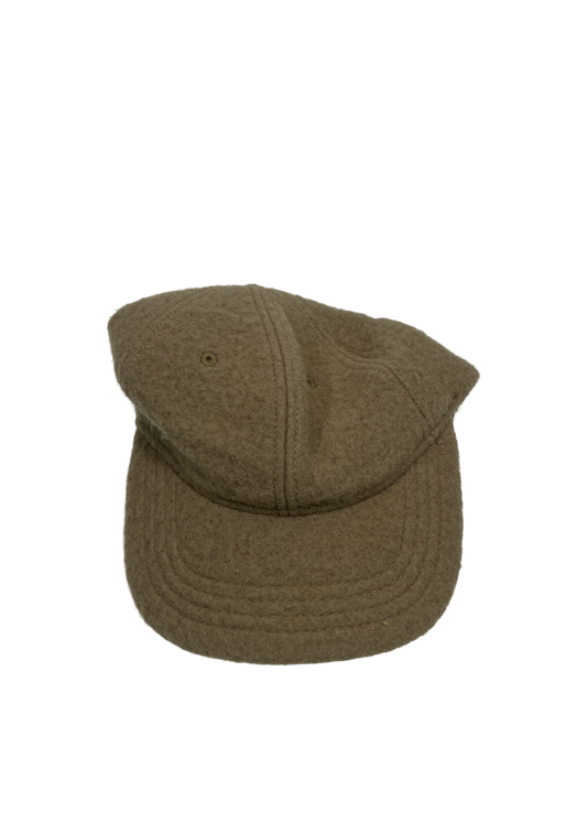 Wool 6-Panel Khaki Hat / One Size